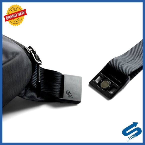 Versatile Crossbody Sling Bag Fanny Pack with Magnetic Clasp 2L Capacity - Picture 4 of 7